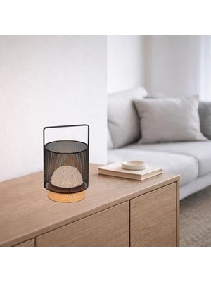 Expresstore Erta 04 Siyah Şarjlı Masa Lambası 1X1.5W 4000K