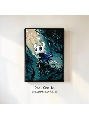 Saes Labs Hollow Knight The Knight 3D Tablo 15×20 cm