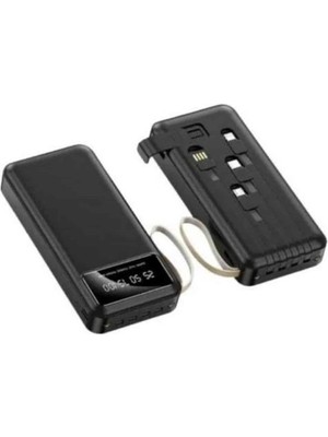 Toyigoo Powerbank Şarj Cihazı 4 Çıkışlı 20.000 Mah Powerbank Kompakt Yüksek Kapasiteli Hızlı Şarj