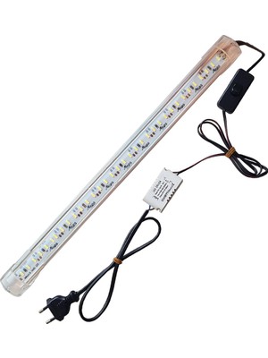 Bonny Nice Akvaryum Aydınlatma Çubuk Bar LED Alüminyum Kasa Beyaz Işık 25 cm