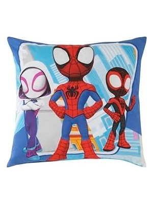 Expresstore Taç Lisanslı Dh Spidey And Kırlent Çok Renkli Çocuk