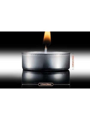 Expresstore Mum 25'li Tealıght 10 gr Beyaz