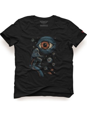 Tarrzzcom Unisex Tasarım Tshirt Evrenin Gözü