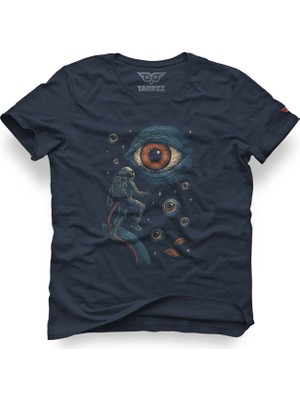 Tarrzzcom Unisex Tasarım Tshirt Evrenin Gözü