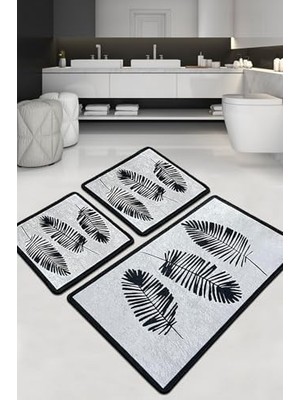 Expresstore Hoja Banyo Halısı Djt 3lü Set