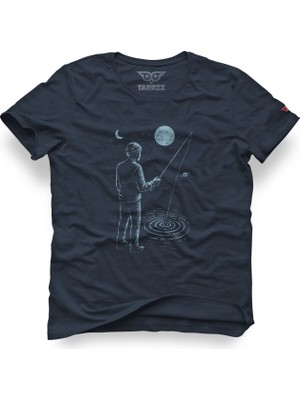 Tarrzzcom Unisex Tasarım Tshirt Balıkçı