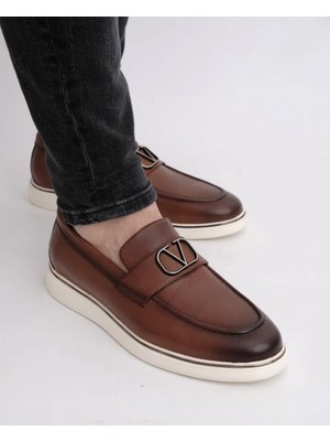 Marcomen 23022 Hakiki Deri Loafer Ayakkabı Erkek Ayakkabı