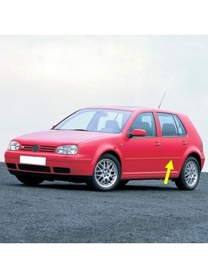 Assess Store Sol Arka Kapı Çıtası Boyanır Tip 1J4853753B Vw Golf 4 ile Uyumlu 1998-2004