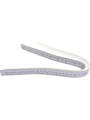 Assess Store Makina Tabla Masa Sehpa Üstü Yapışkanlı Mezura 1 Metre 10 Ad