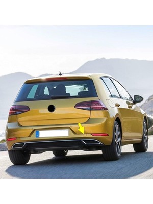 Assess Store Arka Tampon Çeki Demiri Kapağı 5G6807441A Vw Golf 7.5 ile Uyumlu 2018-2020