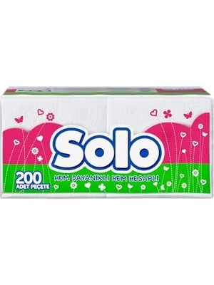 Assess Store Solo Peçete 200'LÜ