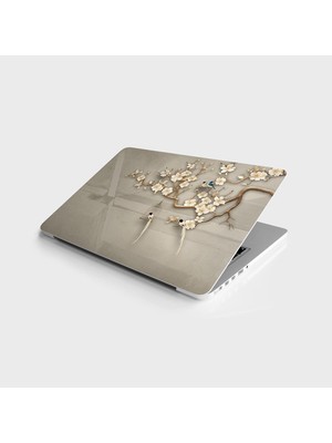 Assess Store Laptop Bilgisayar Notebook Pc Kaplama Etiketi Kuşlar Ağaç