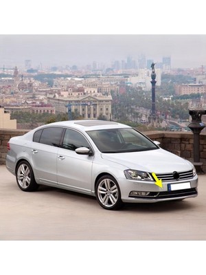 Assess Store Ön Tampon Çeki Demiri Kapağı 3AA807155 Vw Passat B7 ile Uyumlu 2011-2014