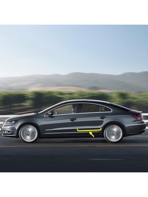 Assess Store Sol Arka Kapı Çıtası Kromaj 3C8853073B Vw Passat cc ile Uyumlu 2013-2017