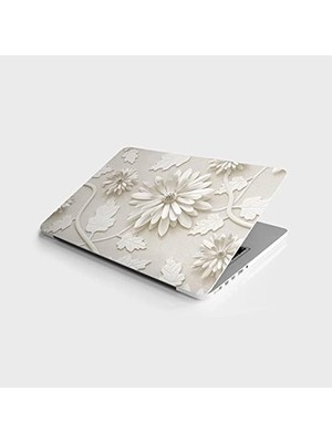 Assess Store Laptop Bilgisayar Notebook Pc Kaplama Etiketi 3D Beyaz Yaprak