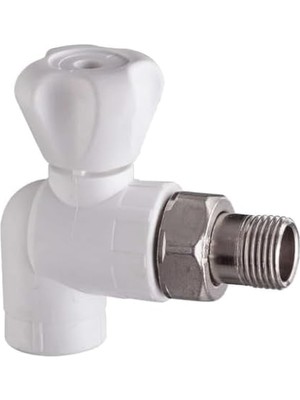 Assess Store Yapı Fırat Pp Köşe Radyatör Vana 25-1/2″mm 2 Adet