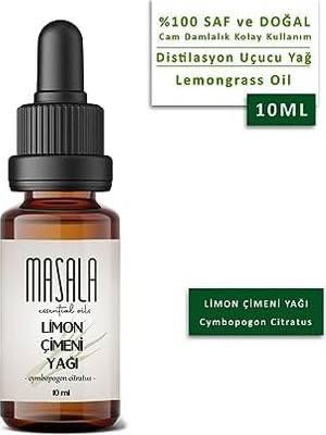 Assess Store Masala Limonçimeni Yağı 10 Ml. - (Lemongrass Oil) Limon Otu