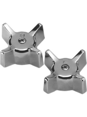 Assess Store 88090 Gerber Metal Çapraz Stil Musluk Kolu