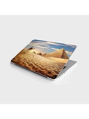 Assess Store Laptop Bilgisayar Notebook Pc Kaplama Etiketi Çölde Günbatımı