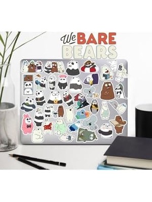Assess Store We Bears Kafadar Ayılar Seri 3 Telefon Laptop Notebook Tablet Defter Matara Etiket