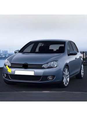 Assess Store Ön Tampon Çeki Çekme Demiri Kapağı 5K0807241E Vw Golf 6 ile Uyumlu 2009-2012