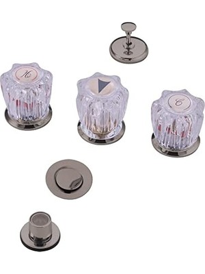 Assess Store KB318 Americana Taharet Musluğu, Fırçalanmış Nikel