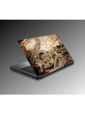 Assess Store Laptop Notebook Pc Kaplama Etiketi Pusula Harita
