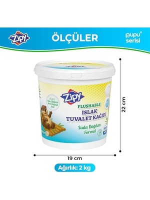 Assess Store Islak Tuvalet Kağıdı 500 Adet –%100 Selüloz, Tuvalete Atılabilir, Suda Çözünen Yeni Nesil Formpa