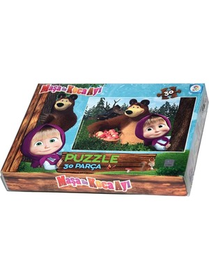 Assess Store Maşa Ile Koca Ayı 30 Parça Puzzle