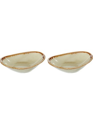 Assess Store 04ALM001635 Seasons Çorba Kasesi, Porselen 2li Paket