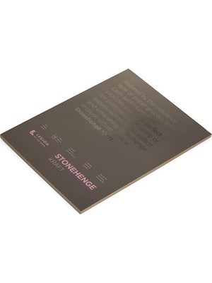 Assess Store STONEHENGE%100 Pamuk Orta Ağırlık Pedi,, 250GSM, Kuru Ortam Için 15 Yaprak (11X14)
