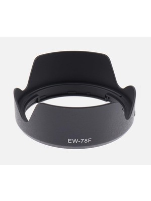 Assess Store EW-78F Lens Parasoley – Rf 24-240MM F/4-6.3 Is Usm ile Uyumlu | Parlama ve Yansıma Önleyici Lens Hood | Dayanıklı Abs Gövde | Ters Takılabilir Tasarım