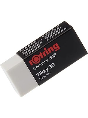Assess Store Rotring TIKKY30 Kurşun Kalem Silgisi, Orta Boy, Beyaz (2 Paketi)