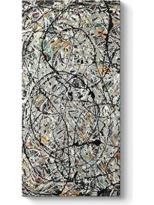 Assess Store Jackson Pollock - Dalgalı Yollar Tablosu 50 x 100