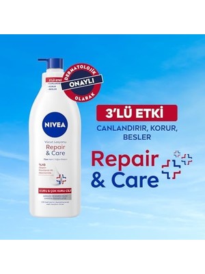 Assess Store Yoğun Nemlendirici Repair & Care Vücut Losyonu 400ML + Creme Soft Kremsi Dokunuş Banyo ve Duş Jeli 750 ml