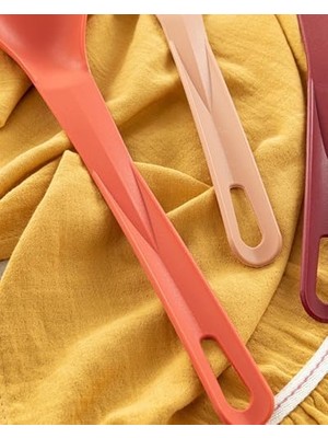 Assess Store Mix Me Plastik 3 Parça Servis Seti 32 cm Kırmızı