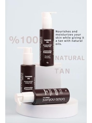 Assess Store Bade Natural Bronzlaştırıcı Güneş Yağı %100 Doğal 100 ml