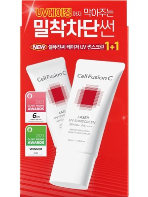 Assess Store Cell Fusion C Laser Yaşlanma Karşıtı Yüksek Koruyucu Spf 50 + Güneş Kremi 35 ml 2 Adet