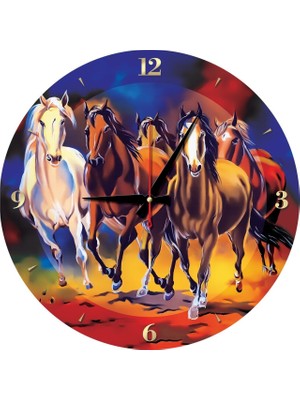 Assess Store Yılkı Atları 570 Parça Saat Puzzle
