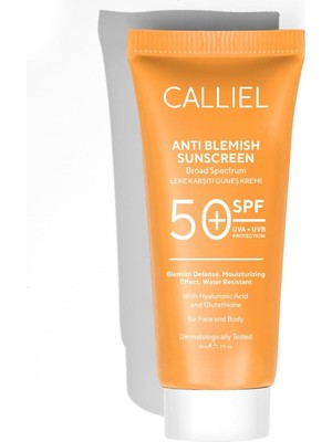 Assess Store Calliel Anti Blemish Güneş Kremi 50 ml