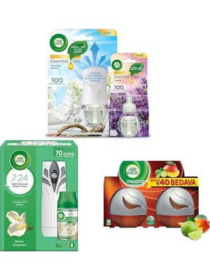 Assess Store Air Wick Ev Kokulandırma Seti (Elektrikli + Otomatik + Deco)