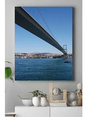 Assess Store (PSTER15402) Istanbul Boğazı Manzara Kanvas Tablo 50 x 70