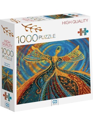 Assess Store Ca Games Manzaralı 1000 Parça 2,2mm Kalınlık 48X68CM Profesyonel Hobi Puzzle Yapboz Serisi