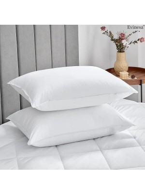Assess Store Silikon Dolgulu 50X70 Microfiber Yastık - Beyaz