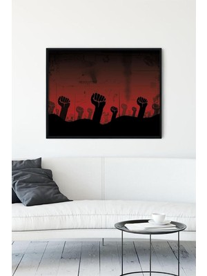 Assess Store (PSTER10644) Devrim Çerçeveli Tablo 2 (40X50CM)