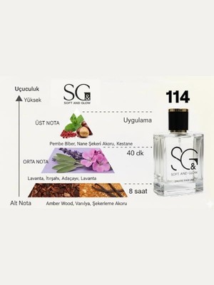 Assess Store No: 114 Tutkulu ve Yoğun Cazibe Erkek Parfüm 50 ml Edp