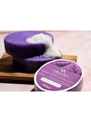 Assess Store Natural & Beauty Lavanta Yağlı Süngerli Doğal Sabun 150 gr