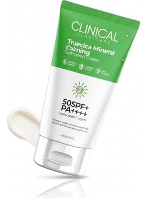 Assess Store Mineral Güneş Kremi Spf 50 – Truecica Hassas Ciltler Için Yatıştırıcı Yüz Güneş Koruyucu, Tinted Nemlendirici Spf’li, Geniş Spektrum Pa++++, Seyahat Boyu, 50 ml