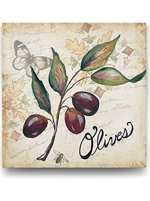 Assess Store Zeytin Tablosu - 70X70CM