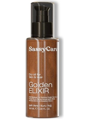 Assess Store Kuru Yağ Elixir Cilt, Saç ve Vücut Için Işıltı Veren Besleyici Bakım Yağı 100 ml